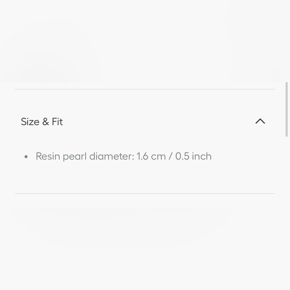 Dior Tribales Earrings Gold-Finish Metal White Resin Pearl Silver-Tone Crystal - Picture 7 of 7